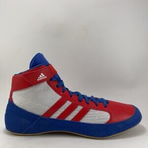 Adidas HVC 2 Wresting Shoes Mens Size 13 USA Patriotic Red White Blue
